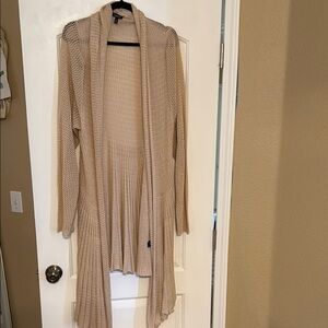 Torrid Tan Cardigan Sweater Lightweight Classic